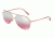 Dolce&amp;Gabbana DG2191 Single Vision Prescription Sunglasses DG2191-12987E-59 - Lens Diameter 59 mm, Frame Color Pink Gold