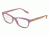 Dolce&amp;Gabbana DG3221 Progressive Prescription Eyeglasses 2922-51 - Crystal On Violet Frame