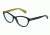 Dolce&amp;Gabbana DG3232 Progressive Prescription Eyeglasses 2958-53 - Top Petroleum On Gold Frame