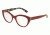 Dolce&amp;Gabbana DG3246F Eyeglass Frames 3020-53 - Top Red/rose Print Frame