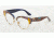Dolce&amp;Gabbana DG3247 Eyeglass Frames 3036-53 - Top Handcart/blue Frame