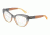 Dolce&amp;Gabbana DG3255 Single Vision Prescription Eyeglasses 3074-51 - Grad Brown/caramel/yellow Frame