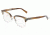 Dolce&amp;Gabbana DG3270 Eyeglass Frames 3116-52 - Striped Brown/silver Frame