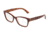 Dolce&amp;Gabbana DG3274 Eyeglass Frames 3205-54 - Bordeaux On Damascus Glitter