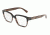 Dolce&amp;Gabbana DG3282 Single Vision Prescription Eyeglasses 3158-52 - Brown Gradient Brown Horn Frame