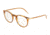 Dolce&amp;Gabbana DG3303 Eyeglass Frames 3184-50 - Top Havana Camel/Camel Transp Frame