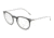 Dolce&amp;Gabbana DG3303F Prescription Eyeglasses 675-52 - Top Black On Crystal Frame