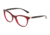Dolce&amp;Gabbana DG3312F Eyeglass Frames 3211-52 - Transparent Bordeaux