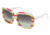 Dolce &amp; Gabanna DG4035 #843/8G - Pink Striped Gray Gradient Frame