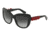 Dolce&amp;Gabbana DG4252 Single Vision Prescription Sunglasses DG4252-501-8G-55 - Lens Diameter 55 mm, Frame Color Black