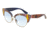 Dolce&amp;Gabbana DG4277 Progressive Prescription Sunglasses DG4277-30361W-52 - Lens Diameter 52 mm, Frame Color Top Handcart/blue