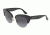 Dolce&amp;Gabbana DG4277 Sunglasses 31268G-52 - Pois White On Black Frame, Grey Gradient Lenses
