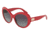 Dolce&amp;Gabbana DG4295F Single Vision Prescription Sunglasses DG4295F-30978G-57 - Lens Diameter 57 mm, Frame Color Fuxia