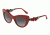 Dolce&amp;Gabbana DG4302B Single Vision Prescription Sunglasses DG4302B-30888G-50 - Lens Diameter 50 mm, Frame Color Red