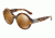 Dolce&amp;Gabbana DG4331F Bifocal Prescription Sunglasses DG4331F-31706H-53 - Lens Diameter 53 mm, Frame Color Havana Pearl Gold