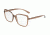 Dolce&amp;Gabbana DG5028 Eyeglass Frames 3159-53 - Transparent Brown Frame