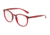 Dolce&amp;Gabbana DG5033 Eyeglass Frames 1551-50 - Transparent Bordeaux Frame