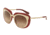 Dolce&amp;Gabbana DG6104 Progressive Prescription Sunglasses DG6104-304413-51 - Lens Diameter 51 mm, Frame Color Pale Gold/pink
