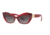 Dolce&amp;Gabbana DG6123 Progressive Prescription Sunglasses, 54mm, Transparent Bordeaux, DG6123-15518G-54-PRO