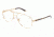 Dolce&amp;Gabbana Iconic evolution DG1223 Progressive Prescription Eyeglasses 034-5614 - Gold Frame