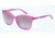Dolce&amp;Gabbana ICONIC LOGO DG4170P Sunglasses 27728H-57 - Top Crystal On Pearl Violet Frame, Violet Gradient Lenses