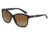 Dolce&amp;Gabbana ICONIC LOGO DG4170P Sunglasses 502/T5-57 - Transparen Havana Frame, Polar Brown Gradient Lenses