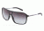 Dolce&amp;Gabbana LIFESTYLE DG6083 Sunglasses 26168G-34 - Black Rubber Frame, Grey Gradient Lenses