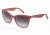 Dolce&amp;Gabbana LIP GLOSS DG4193 Sunglasses 27398G-56 - Glitter Bordeaux Frame, Gray Gradient Lenses