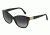 Dolce&amp;Gabbana LOGO PLAQUE DG4195 Sunglasses 501/8G-56 - Black Frame, Gray Gradient Lenses