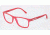 Dolce&amp;Gabbana OVER-MOLDED RUBBER DG5003 Eyeglass Frames 2693-5415 - Transparent / Red Frame, Demo Lens Lenses