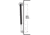 Dometic Awnings Hardware - Short Straight Side, Satin, Short, 8483000.002