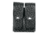 Don Hume D407-Double Magazine Holder HS, Black, 100A, D407-BW BLK HS 100A