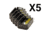 Double-Alpha Academy Combo: 5x DAA SIG P320 +2 Base Pad Black, 1742