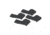 Double-Alpha Academy Mr.Bulletfeeder Gen 1 spare spacer set for Collator Nose Guide, 750