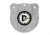 Double Tap Industries 3/8in AR500 Steel Gongs, 10in, Raw, G1000-R