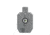 Double Tap Industries 3/8in AR500 Steel Silhouette Target, 12x20in, Raw, ST66-R