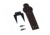 Double Tap Industries AR500 Rimfire Ground Stake Popper Target, Raw/Black, 16in, PT-GS-16-RIM