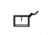 Double Tap Industries Static 2X4 Hanging Bracket for Steel Targets, Black, TS-2x4-H