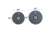 Double Tap Industries Steel Challenge Stage 6 - Pendulum Target, Raw, SC-PD