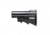 DoubleStar ACE Essential Retro Coated Aluminum CAR Buttstock without Buffer/Spring, Black, A128