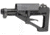 DoubleStar Hammer Buttstock-M4 7-Position Mil-Spec Buffer Tube for AR-15 w/Strike Buttplate, Black, A126A