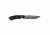 DoubleStar Lite Fighter Knife, 9.5 inches, .187in Nitro-V Stainless Steel, Fixed Blade, .187in Thick Coarse Textured G10 Handle, Black, DSK105