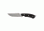 DoubleStar Lite Fighter Knife, 9.5 inches, .187in Nitro-V Stainless Steel, Fixed Blade, .187in Thick Coarse Textured G10 Handle, Black, DSK105