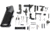 DoubleStar Lower Parts Kit M-16, Black, AR320