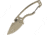DPx Gear HEAT Hiker Desert Tan Knife, 2.5 desert tan ceramic coated 1095HC steel blade, Skeletonized handle, DPHTX024