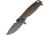 DPx Gear HEST-F Framelock Folding Knife, Bronze, Bronze textured titanium handle, DPHSF015