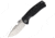 DPx Gear HEST Urban MilSpec Framelock Folding Knife, 2.75in Tumbled Finish Cpm-154 SS Blade, Black Textured G10 Handle With Titanium Coated Titanium Back Handle, DPHSF062