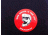 DPx Gear Logo Insignia, Red, Mr. DP Slogan Sticker DPLSS004