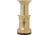 Dr. Slick 1 3/4in Hair Stacker, Small, Brass w/Padded Base, HSS
