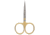Dr. Slick Straight All Purpose Scissor, 4in, Gold Loops, SAP4G